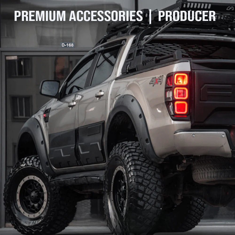 KIT COPRI PORTIERE ALLARGATE ADATTO PER FORD RANGER