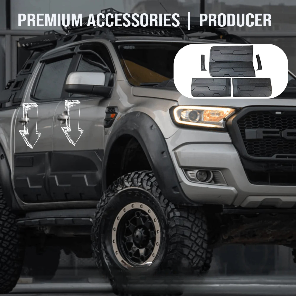 KIT COPRI PORTIERE ALLARGATE ADATTO PER FORD RANGER