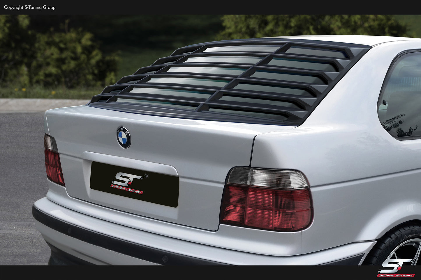 ✌️😎WINDOUS LOUVRE SUITABLE FOR BMW 3 SERIES E36 COUPE/SEDAN/COMPACT ABS😎✌️