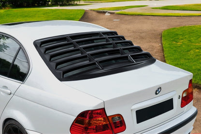 ✌️😎WINDOW LOUVER SUITABLE FOR BMW 3 SERIES E46 LIMO/COUPE/COMPACT ABS😎✌️