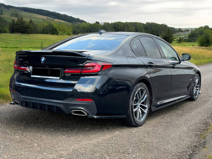 ✌️😎REAR SIDE SPLITTER SET SUITABLE FOR BMW 5 SERIES G30 ABS😎✌️