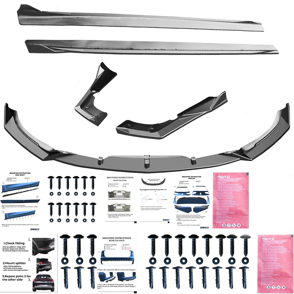💫Splitter / Flaps / Sotto Minigonne per MERCEDES CLA45s C118 2019-2023💫
