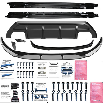 💫ART.7548 Bodykit adatto per AUDI A3 S-Line/S3 Sportback 8Y Facelift 2025+💫