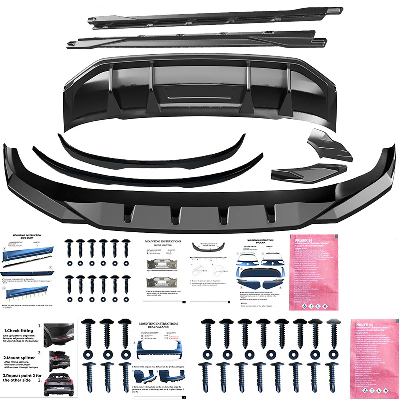 💫ART.10049 BodyKit adatto per AUDI Q3 S-Line Sportback F3 2019-2025💫