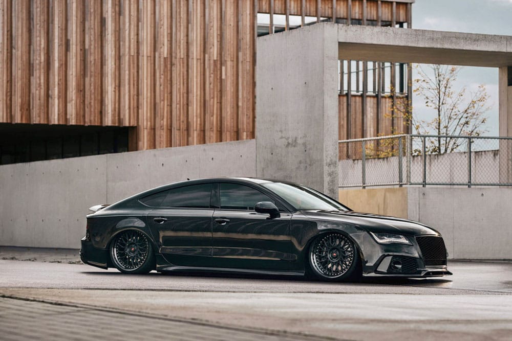 Front bumper RS7 Look with SRA for Audi A7 (4G) Sportback (2010-2014)