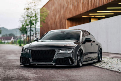 Front bumper RS7 Look with SRA for Audi A7 (4G) Sportback (2010-2014)