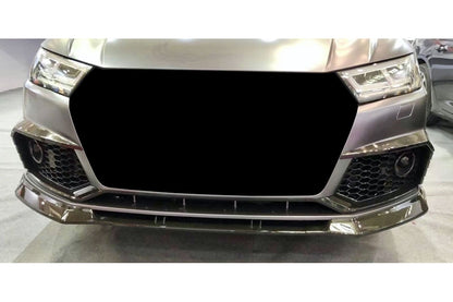 💫ART.4209 Splitter (Nero lucido) per Audi Q5 2018 look RSQ5💫