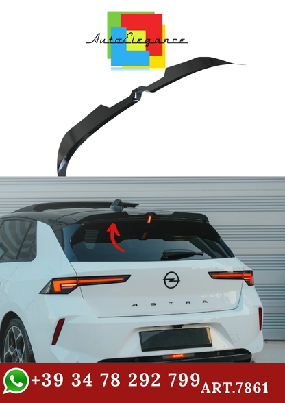 🔥ART.7861  SPOILER POSTERIORE ADATTO PER OPEL ASTRA L (2020+)🔥