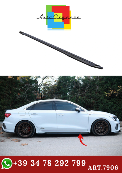 🔥ART.7906 SOTTO MINIGONNE ADATTO PER AUDI A3 S-LINE 8Y FACELIFT SEDAN🔥