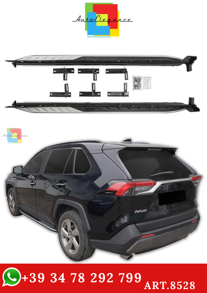 🔥ART.8528 PEDANE LATERALE SOTTOPORTA PER TOYOTA RAV4 2019-2025🔥