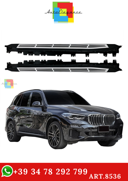 🔥ART.8536 PEDANE LATERALE SOTTOPORTA Per BMW X5 G05 DAL 2019🔥