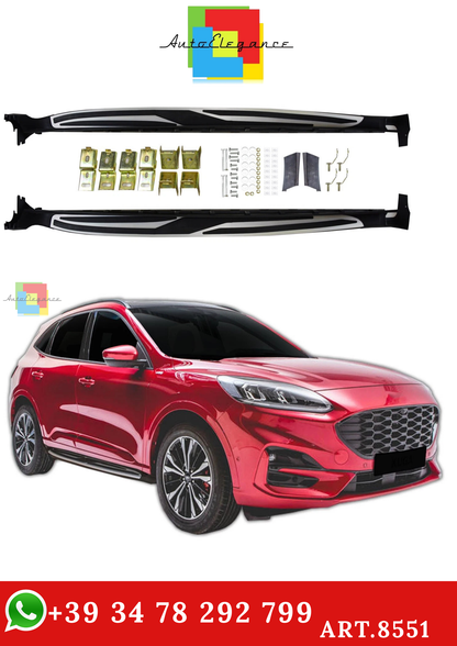 🔥ART.8551 PEDANE LATERALE SOTTOPORTA PER FORD KUGA DAL 2020🔥