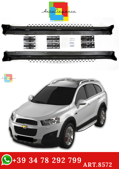 🔥ART.8572 PEDANE LATERALE SOTTOPORTA PER CHEVROLET CAPTIVA 2012-2018🔥