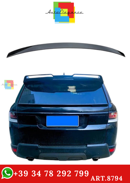 🔥ART.8794 SPOILER STIVALE POSTERIORE RANGE ROVER SPORT L494 NERO LUCIDO 13-18🔥
