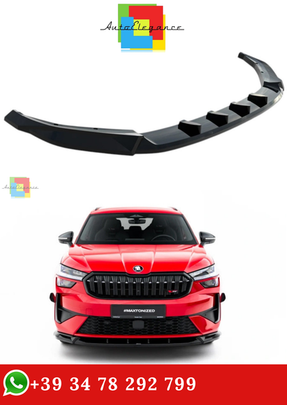 🔥SPLITTER ANTERIORE ADATTO PER SKODA KODIAQ RS Mk2🔥