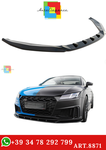 🔥ART.8871 SPLITTER ANTERIORE V.2 ADATTO PER AUDI TT S / TT S-LINE 8S FACELIFT🔥