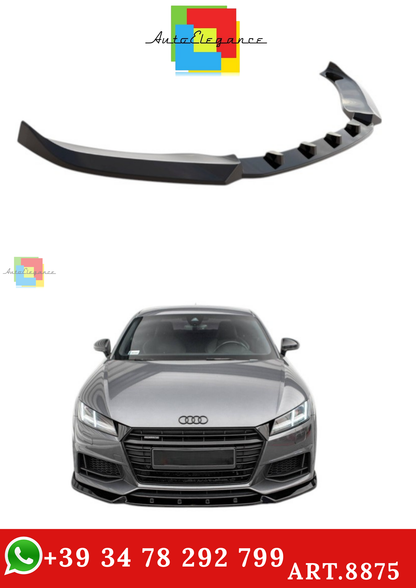 🔥ART.8875 SPLITTER ANTERIORE V.2 ADATTO PER AUDI TT S / S-LINE 8S🔥