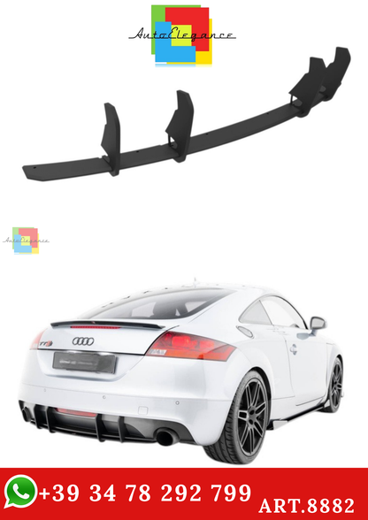 🔥ART.8882 DIFFUSORE POSTERIORE STREET PRO PER AUDI TT S-LINE 8J FACELIFT🔥
