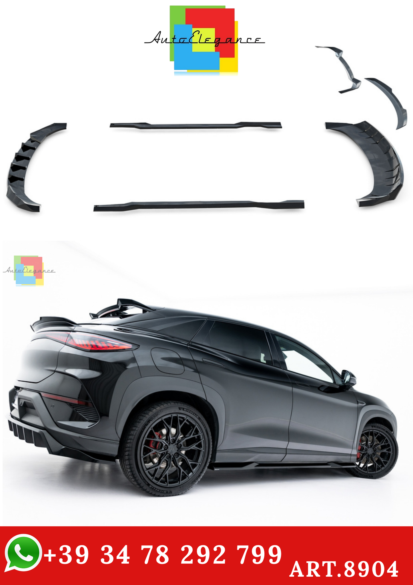 🔥ART.8904  BODYKIT ADATTO PER  BYD SEALION 7 Mk1🔥