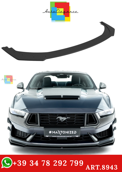 🔥ART.8943 SPLITTER ANTERIORE STREET PRO PER FORD MUSTANG DARK HORSE Mk7🔥