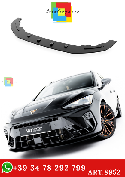 🔥ART.8952 SPLITTER ANTERIORE STREET PRO PER CUPRA LEON ST / HATCHBACK Mk1 🔥