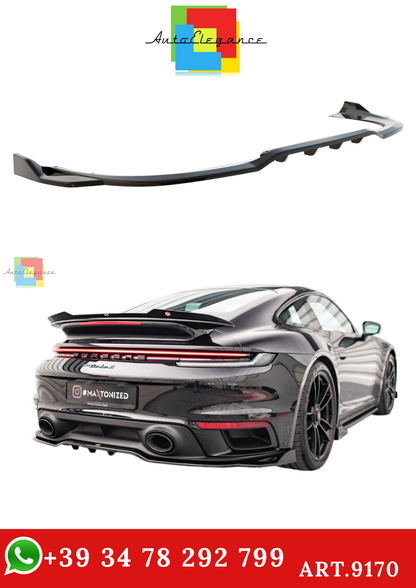 🔥ART.9170 SPLITTER POSTERIORE(CON BARRE VERTICALI PER PORSCHE 911 TURBO S 992🔥