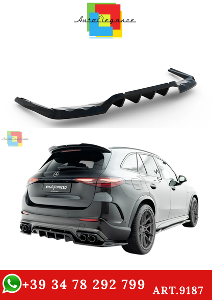 🔥ART.9187 SPLITTER POSTERIORE (CON BARRE VERTICALI) MERCEDES-AMG GLC 43 X254🔥