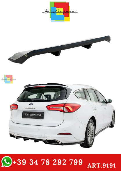🔥ART.9191 SPLITTER POSTERIORE CENTRALE FORD FOCUS VIGNALE STATION WAGON Mk4🔥