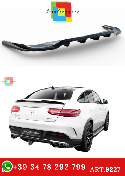 🔥ART.9227 SPLITTER POSTERIORE(BARRE VERTICALI) MERCEDES-AMG GLE 43 COUPE C292🔥