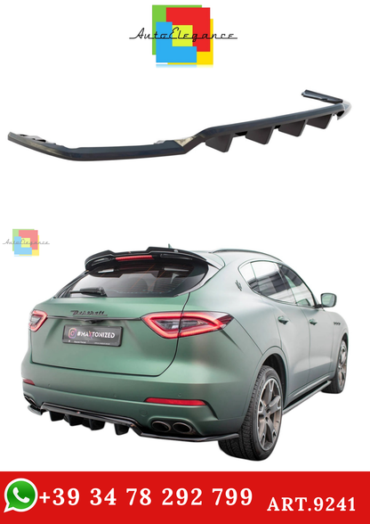 🔥ART.9241 SPLITTER POSTERIORE (CON BARRE VERTICALI) MASERATI LEVANTE Mk1🔥