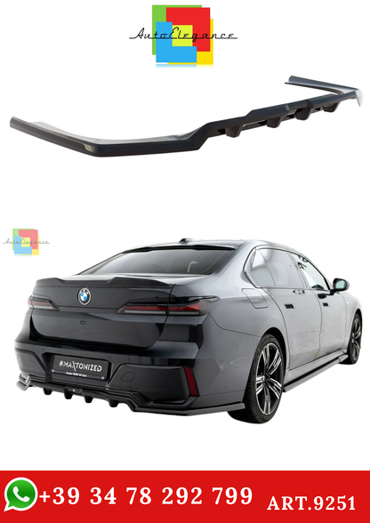 🔥ART.9251 SPLITTER POSTERIORE (CON BARRE VERTICALI) V.1 PER BMW 7 M-PACK G70🔥