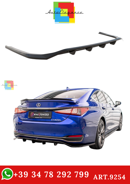 🔥ART.9254 SPLITTER POSTERIORE (CON BARRE VERTICALI) LEXUS ES F SPORT Mk7🔥