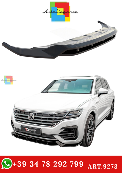 🔥ART.9273 SPLITTER ANTERIORE ADATTO PER VOLKSWAGEN TOUAREG R-LINE Mk3🔥