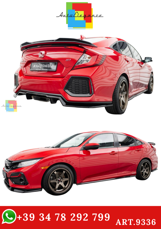 🔥ART.9336 BODYKIT ADATTO PER HONDA CIVIC SI Mk10🔥
