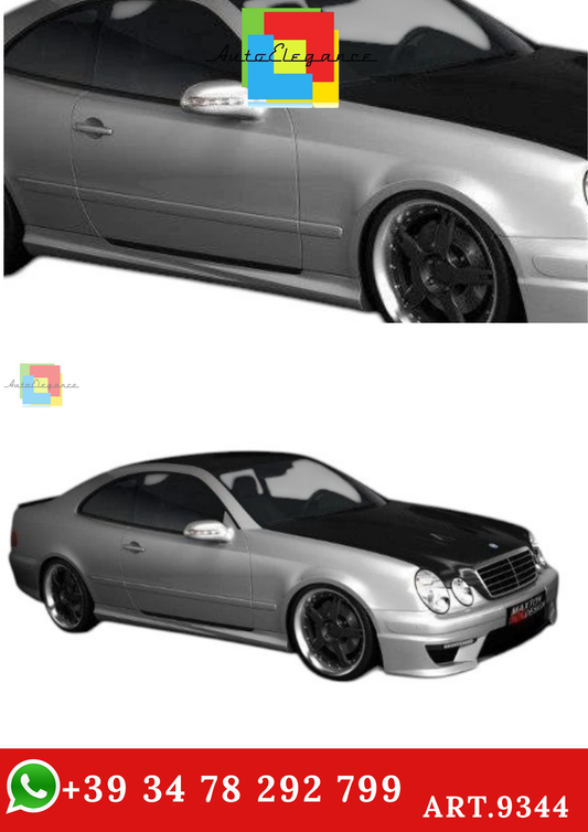 🔥ART.9344 MINIGONNE LATERALI ADATTO PER MERCEDES CLK W208🔥