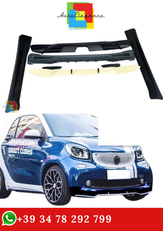 🔥BODYKIT NON VERNICIATA INTORNO PER Smart FORTWO 2 PORTE 453🔥