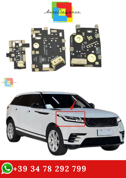 🔥SCHEDE LED DRL BIANCHE PER RANGE ROVER VELAR 2018-2021, FARI A LED DIURNE🔥