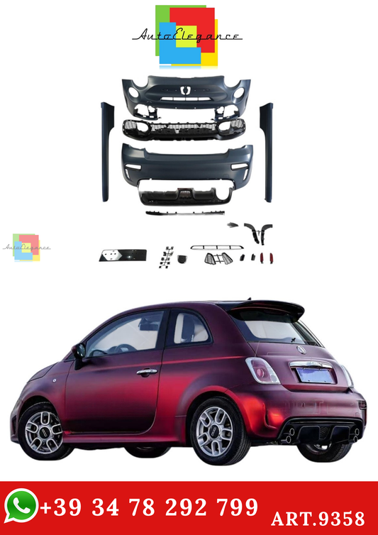 🔥ART.9358 BODYKIT ADATTO PER FIAT ABARTH 695 500 (2008-2024)🔥