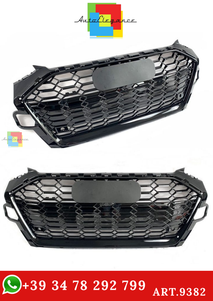 🔥ART.9382 GRIGLIA STILE RS4 ADATTO PER AUDI A4 (B9) (2019-2023) BERLINA AVANT🔥