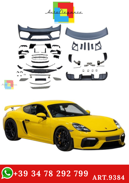 🔥ART.9384 BODYKIT STILE GT4 PER PORSCHE 718 BOXSTER CAYMAN (982) 2017-2023🔥
