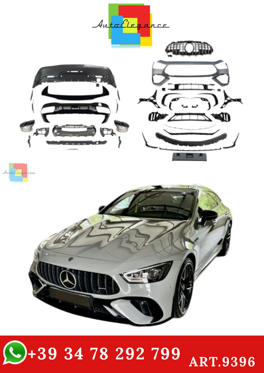 🔥ART.9396 BODYKIT GT 63s AMG LOOK PER MERCEDES GT 4 pORTE (X290) 2018+🔥