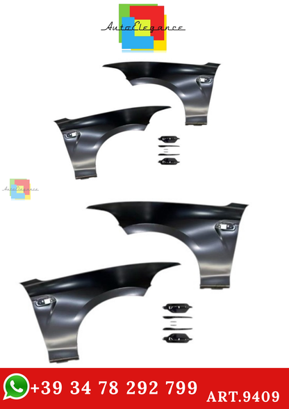 🔥ART.9409 SET DI PARAFANGHI ANTERIORI M2 LOOK PER BMW 2 (F22 F23)COUPE CABRIO🔥