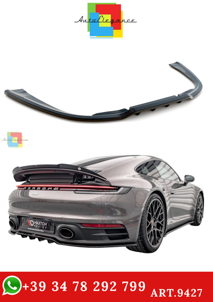 🔥ART.9427 SPLITTER POSTERIORE (CON BARRE VERTICALI) PORSCHE 911 CARRERA 4S 992🔥
