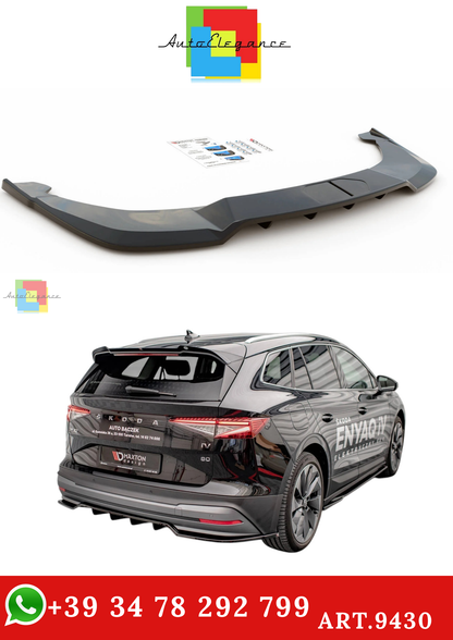 🔥ART.9430 SPLITTER POSTERIORE (CON BARRE VERTICALI) ADATTO PER SKODA ENYAQ iV🔥
