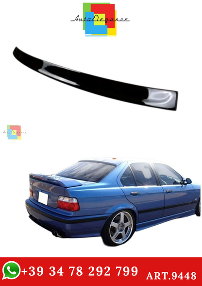 🔥ART.9448 SPOILER TETTO POSTERIORE BMW E36 CAM IN ABS NERO LUCIDO / 95 - 03🔥