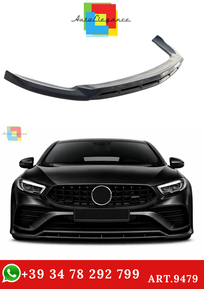 🔥ART.9479 SPLITTER PER MERCEDES  A W177 IN ABS NERO LUCIDO 2024+ (4 PEZZI)🔥