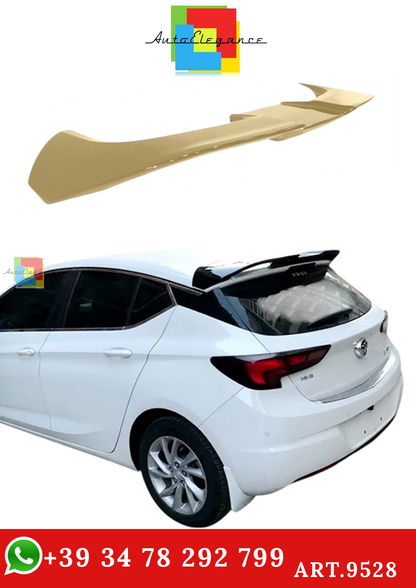 🔥ART.9528 SPOILER TETTO STILE OETTINGER PER ASTRA K IN ABS GREZZO 2015-2021🔥