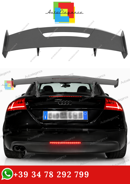 🔥SPOILER POSTERIORE IN STILE GT PER AUDI TT TTRS MK2 MK3 AS3 GREZZO🔥