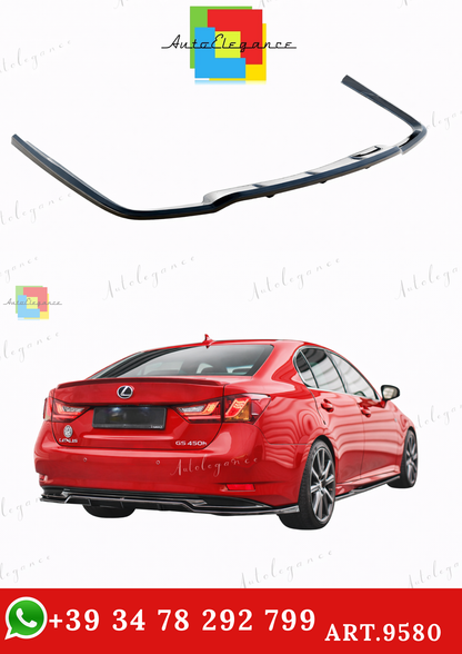 🔥ART.9580 SPLITTER POSTERIORE ADATTO PER LEXUS GS F SPORT HYBRID Mk4 (L10)🔥