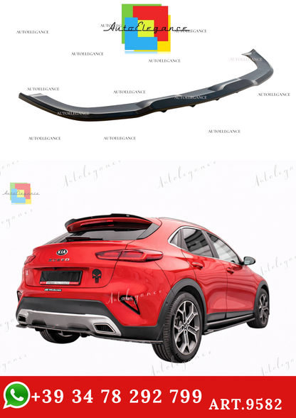 🔥ART.9582 SPLITTER POSTERIORE (CON BARRE VERTICALI) PER KIA XCEED Mk1🔥